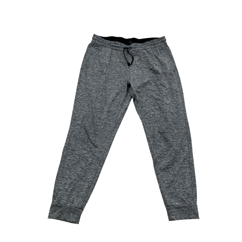 Z by Zella Womens Grey Space Dye Joggers Tapered Activewear Pants Size L